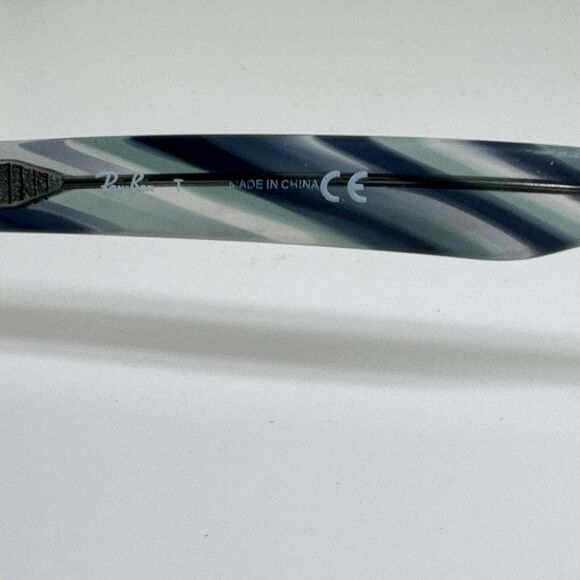 Ray Ban RB5359 5839 blue Tortoise Oval Eyeglasses Frames 51-19 145 H15047 - Picture 6 of 7